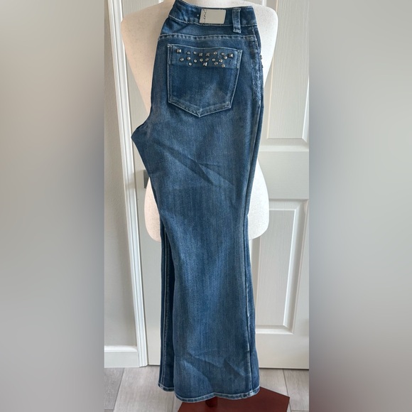 INC-Curvy Fit Boot Leg Denim Jeans-size 6 - Picture 6 of 6